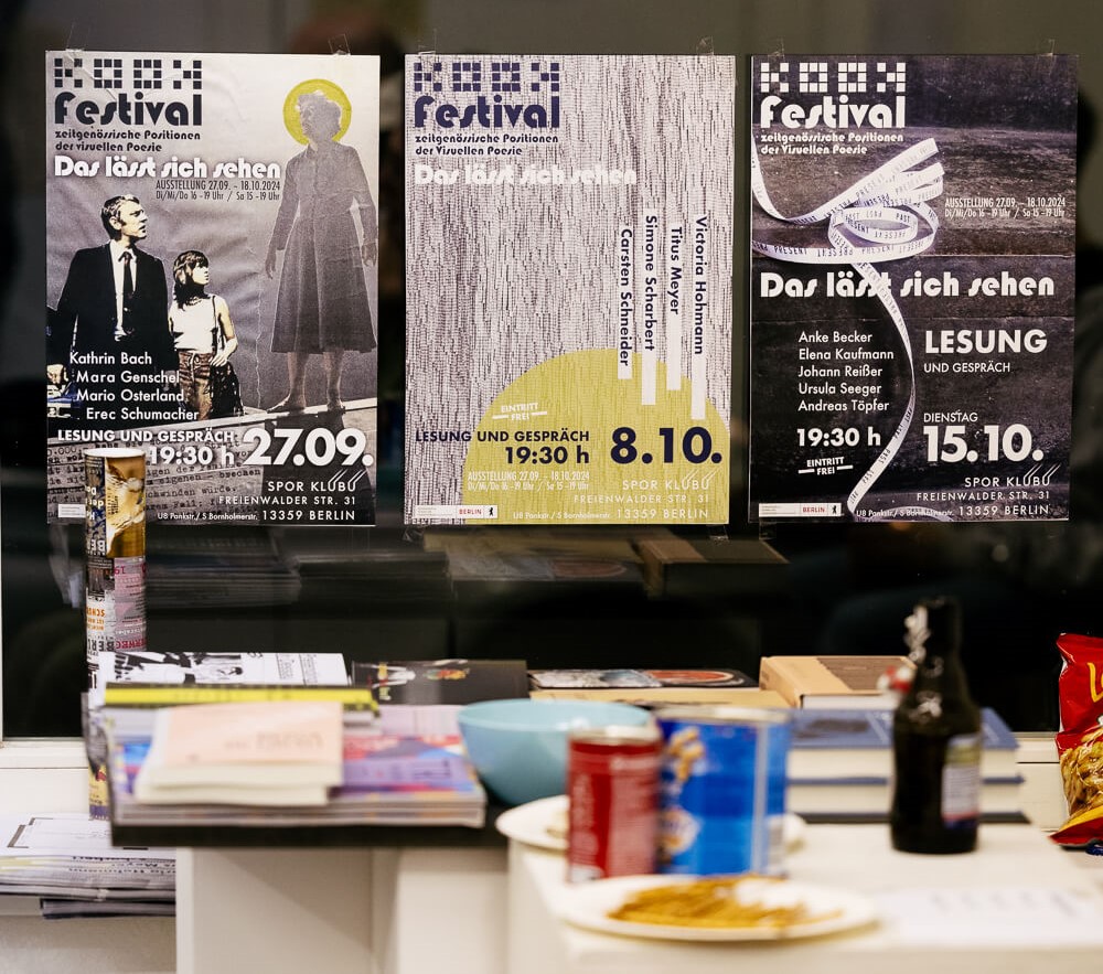 KOOK Festival: „Das lässt sich sehen – zeitgenössische Positionen Visueller Poesie“